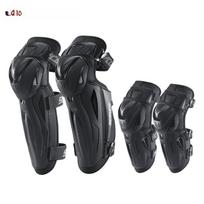 Motorcycle Riding Elbow and Knee Pad Set M K50 juoda