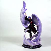 Naruto 15.35inch/39cm CS dawn Organization Xiaonan anime Surroundings Masked Woman Wings God Illusion can Move PVC toys Beautiful Gift