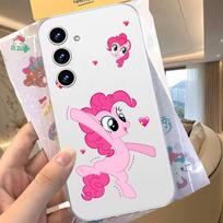 Cute M-My Little Pony-S Anti-Fingerprint Transparent Phone Case For Samsung Galaxy A52,A12,A51,S24,S23,S22ULTRA,S21 Edge,S20LITE A52
