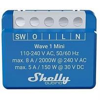 Shelly Qubino Wave 1 Mini LR Smart switch Z-Wave Blue 3800238071929