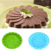 Versatile Silicone Cake Pan With Large Flower Shape For Cakes Candies And Jellies