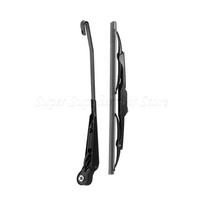 12V Universalus priekinio stiklo valytuvo variklio svirtis / šluotelė 01287358 7731000001 0390506510 Skirta Willis Jeep Traktoriui Žvejybos laivui Karavanui Wiper Arm gray
