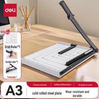 Deli A3/A4 Steel Base Paper Trimmer CN plug (adapter included)