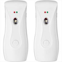 BHBL Automatic Air Freshener Dispensers (2Pack), Aerosol Spraying Machines, Wall Mounted or Freestanding, Adjustable Timer China Mainland