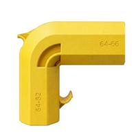 Dust Collector Adapter, Dual Port Dust Collector Adapter, Universal Fit 62-66mm Dust Extraction Adapter for DeWALT Table Saws