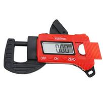 ANR Digital Digital Gauge for Thickness Measurement in Leatherwork and Printing Large Thickness Red Micrometer, High-Precision Paper, Display,
