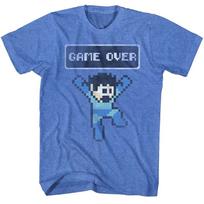 Megaman Game Over Men T Shirt XXXXL