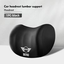 BDU1 MINI Automobilio Logotipo Atminties Putų Sėdynės Atramos Galvai Juosmens Atramos Kaklo Pagalvėlės Aksesuarai Cooper R53 R52 R50 One JCW Clubman