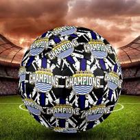 Persib Bandung Indoor Soccer Ball Size 5 Colorful All Ages Machine Stitched PVC Competition Ready Durable High-Bounce