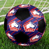 1pc LOSC Lille Soccer Ball Size 5 Indoor Soccer Ball Fashion Colorful Backyard Game - Great For Sports Fans Gift HE70