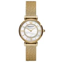 Emporio Armani AR11321 Gold Gianni T-Bar Ladies Watch 32mm auksas