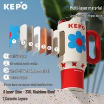 KEPO Large Capacity Insulated Tumbler