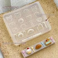 1/2/3Pcs Cute Cartoon 3D Silicone Bear Mold Nail Art Decoration DIY Design High Transparency Silicone Nails Mold A3