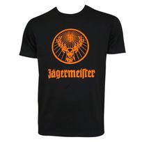 Jagermeister Orange Logo Men T-shirt Black S