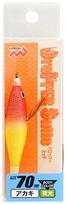 MARUSHINGYOGU Dragon Dropper Squid Jig Akaki 70mm (Luminous)