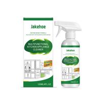 Hot Sale JAKEHOE Multifunctional All Purpose Kitchen Cleaner Heavy Duty Oil Stain Remover For Stove Oven Grill Cleaning Spray 120ml white