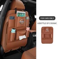 lfcsw2 Nissan Nismo Qashqai Juke X-Trail Patrol Note Leaf Altima Maxima Micra Murano Tiida Rogue Car Seat Back Storage Anti-kick Pad