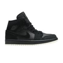 Jordan 1 Mid Blizgūs Juodi (Moteriškas) 39 black