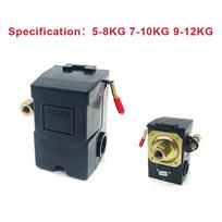 4 Ports 95-120 PSI Air Compressor Pressure Switch 16-20A Safe Air Compressor Shut Off Switch Air Compressor Replacement Parts