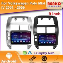IPS Android automobilinis radijas, skirtas Volkswagen Polo 4 2001–2009 Multimedijos vaizdo grotuvas Navigacija GPS 4G Carplay Autoradio 4 core 1GB+32GB carplay blue