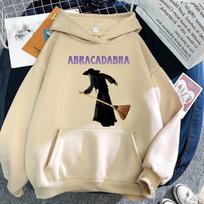 Lady Gaga Abracadabra Hoodie casual wear harajuku soft fabric comfortable teen Hoodies Sweatshirt Short Sleeve S beige