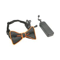 Šviečiantis Kaklaraištis Nuimamas Dizainas Šviečiantis Drugelis Kaukės Balius Helovinas Cosplay Kostiumo Aksesuaras oranžinė