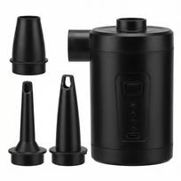 Portable Wireless Electric Air Pump for Swimming Rings, Handheld Inflator with Suction and Blowing Functions.