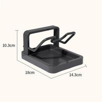 Pot Rack,Kitchen storage rack Pans Organizer,Space-saving Cabinet Holder for Pots,Pans and Lids-Keep Your Kitchen Neat and Tidy
