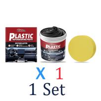Plastiko atnaujinimo pasta automobilio salonui Švelnus, bet efektyvus valiklis Atnaujina originalią spalvą ir tekstūrą senoms prietaisų panelėms Neabrazyvus