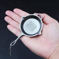 Zinc Alloy Pan Keychain Pubg Model Ideal Gift For Gamers And Friends