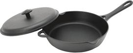 Iwachu 24cm Frying Pan with Black Inner Diameter IH Nambu 24112 Black Lid, Finish, 23.5cm, Compatible, Ironware,