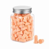 60/120PCS Sponge Sleeping Ear Plugs Multicolor Travel Earplugs  Student Dormitory 60pcs-pink