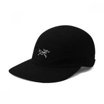 Arcteryx Areaus 5 Panel Running Cap Black Arctic Silk 9489 Ba 9489BA/LXL
