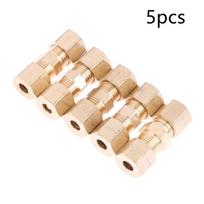 5/10Pcs Brake Line Connector Without Flaring 4.75Mm 3/16 Useful Brake Line Connector For Brake Line Car Accessories 5Pcs