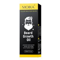 Moika Caffeine-Infused Beard Growth And Shine Oil 30Ml Promote Beard Growth Thicker And Longer Full Of Healthy Beard 30ml