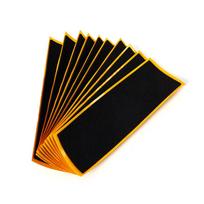 HOT 10PCS Fingerboard Grip Tapes Black Wooden Fingerboard Deck Uncut Tape Stickers Black Foam Grip Tape Stickers