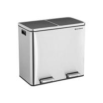 Songmics šiukšliadėžė 2 x 24 l