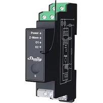 Shelly Qubino Wave Pro 2PM​ electrical relay Black 3800235269121