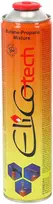 Zas. „Elicotech“ universalus dujų tiekimo įrenginys, propanas/butanas, 336 g, 600 ml, 60600