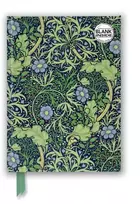 KNYGA Flame Tree Studio William Morris: Seaweed (Foiled Blank Journal)