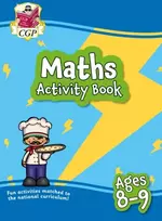 KNYGA Cgp Books Maths Activity Book for Ages 8-9 (Year 4)