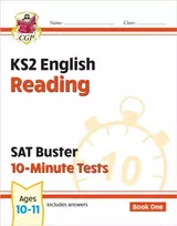 KNYGA Cgp Books KS2 English SAT Buster 10-Minute Tests: Reading - Book 1 (for the 2026 tests)