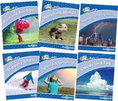 KNYGA Louise Van Pottelsberghe Jolly Phonics Readers Level 4, Our World, Complete Set, In Precursive Letters (British English edition)