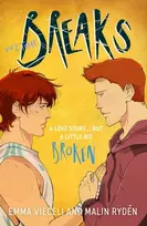 KNYGA Emma Vieceli Breaks Volume 3, The final chapter in the enemies-to-lovers queer webcomic sensation . . . that's a little bit broken