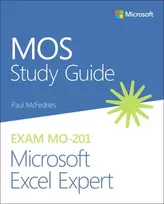 KNYGA Paul Mcfedries MOS Study Guide for Microsoft Excel Expert Exam MO-201
