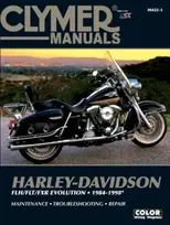 KNYGA Ed Scott Harley-Davidson Road King, Electra, Tour Glide, Low Rider Motorcycle (1984-1998) Clymer Repair Manual