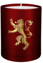 KNYGA Insight Editions Game of Thrones: House Lannister Large Glass Candle