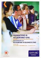 KNYGA Kaplan Publishing FAB - ACCOUNTANT IN BUSINESS - STUDY TEXT