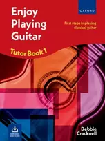 KNYGA Debbie Cracknell Enjoy Playing Guitar Tutor Book 1 + CD