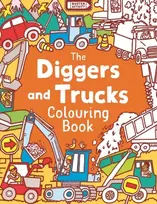 KNYGA Chris Dickason The Diggers and Trucks Colouring Book